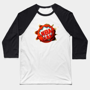 NBA JAM BALL Baseball T-Shirt